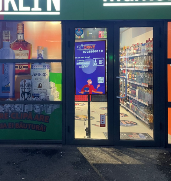 Reteaua Digitala DOOH Indoor - Brooklyn Drinks Market – Iuliu Maniu 190