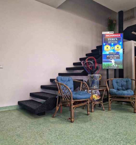 Reteaua Digitala DOOH Indoor - ALDO SPORT | TERENURI DE SQUASH