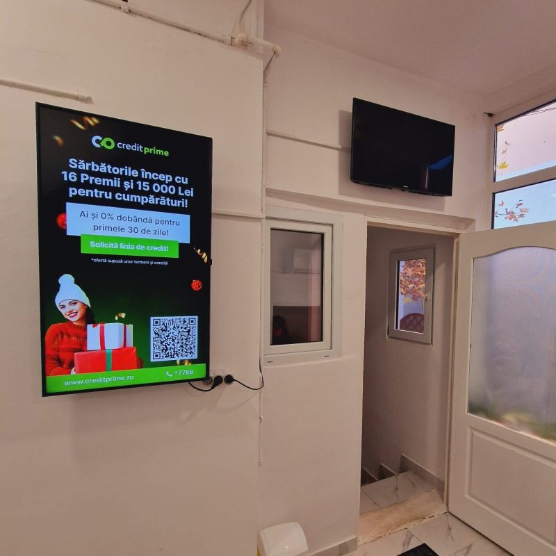 Reteaua Digitala DOOH Indoor - CLINICA ORL DR. DANIELA IONESCU