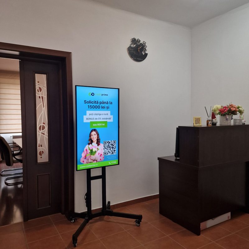 Reteaua Digitala DOOH Indoor - Pro Fiscal